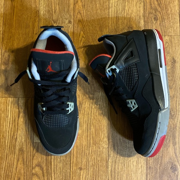 Jordan Other - Air Jordan 4 Retro GS ‘Bred’ 2012 Shoes, Size:6.5Y